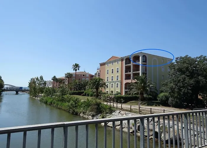Port Marine - T3 Calme, Avec Terrasse, Piscine, Pres De La شقة *